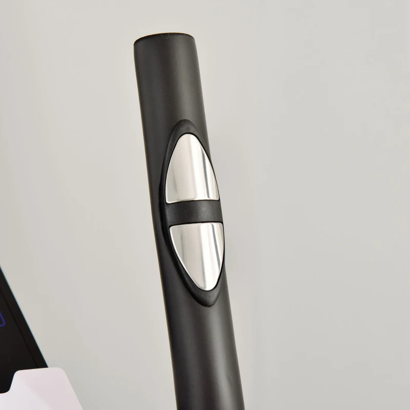 Soozier Elliptical Trainer Magnetic Cardio Workout Exercise Bike Cross Trainer with 8 Level Resistance, LCD Digital Monitor, Pad Phone Holder, Great for Home Office Gym