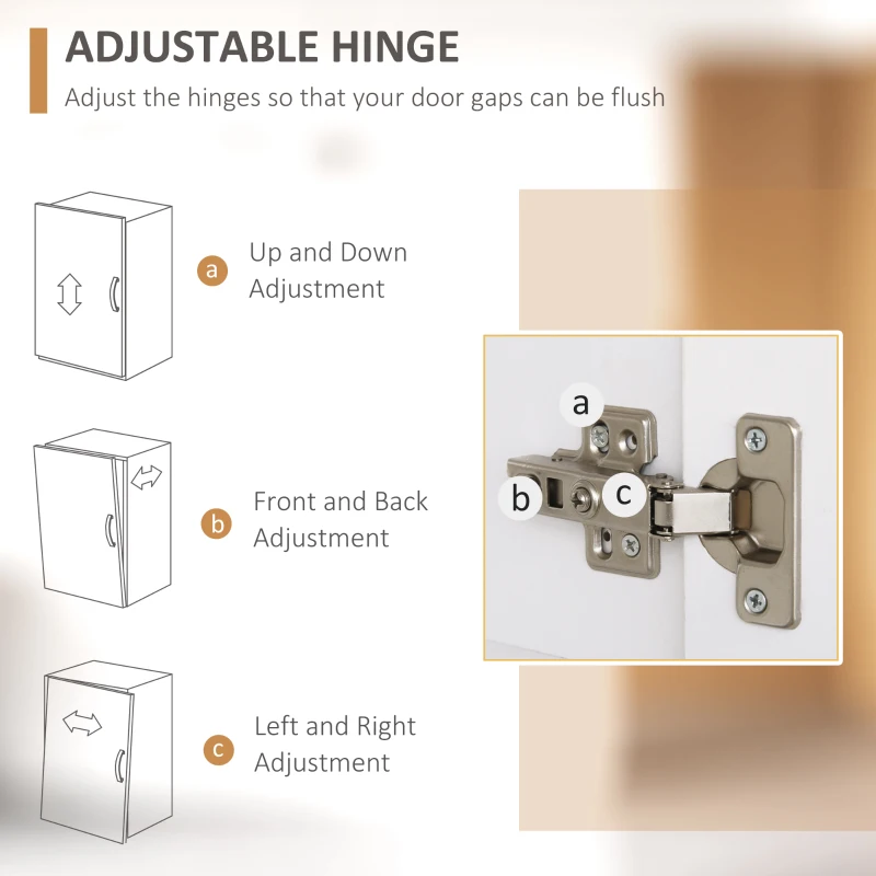 HOMCOM 71" Buffet with Hutch, Kitchen Pantry Cabinet, Bookcase with Drawers & Shelves for Living Room, White