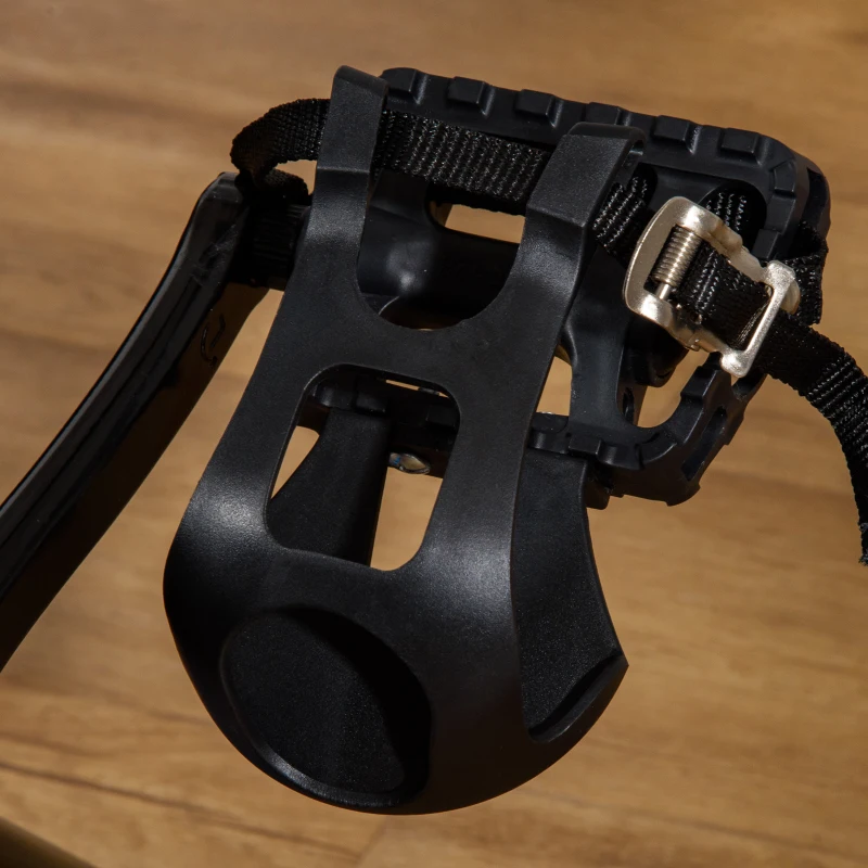 Soozier Magnetic Exercise Bike Stationary Bike with Adjustable Comfortable Seat Cushion & Multi - Grip Handlebars, Cardio Workout Cycle Bike Training for Home Office Gym