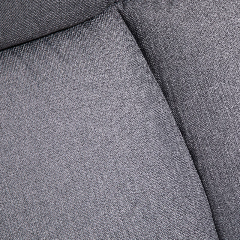 Vinsetto Big and Tall Executive Office Chair, Ergonomic Heavy-Duty High Back Computer Desk Chair 484lbs with Wide Seat,  Linen Fabric, Adjustable Height, Swivel Wheels, Light Gray