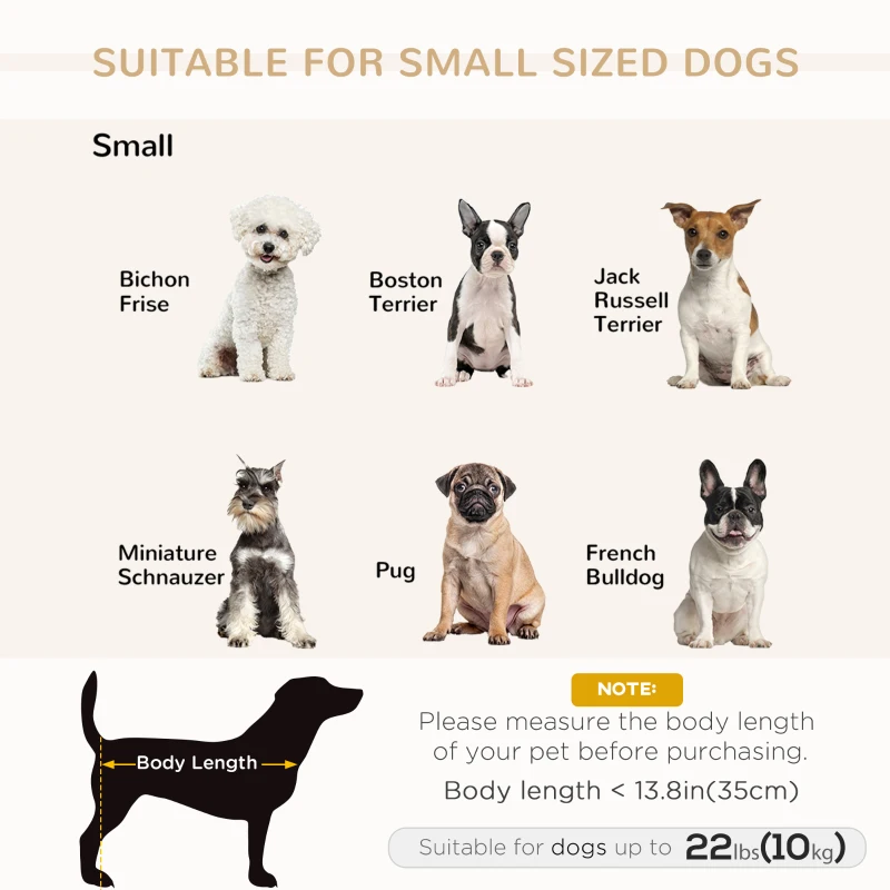 PawHut Pet Sofa Dog Couch Chaise Lounge Pet Bed with Storage Function Small Sized Dog Various Cat Sponge Cushioned Bed Lounge, Beige