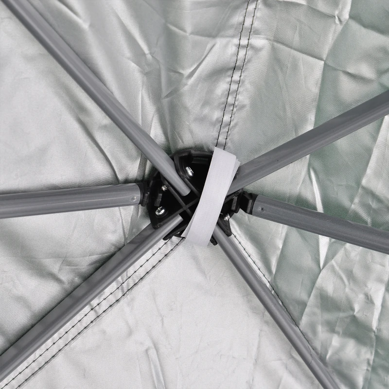 Outsunny 10' x 20' Outdoor Gazebo Canopy Party Wedding Party Tent with 4 Removable Sidewalls - Green