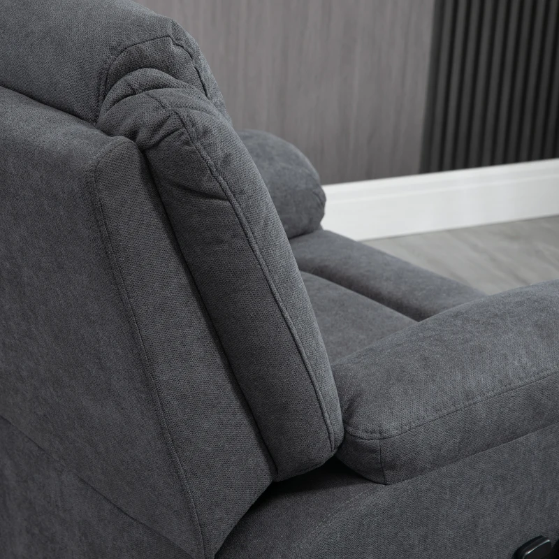 HOMCOM Electric Power Lift Chair for Elderly with Massage, Oversized Living Room Recliner with Remote Control, and Side Pockets, Grey