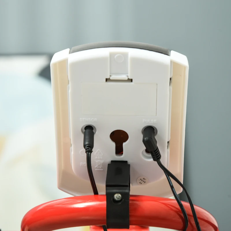 Soozier Pro Indoor Upright Exercise Cycling Bike Cardio Workout Aerobic Bicycle with Adjustable Resistance Water Bottle for Home Gym Office