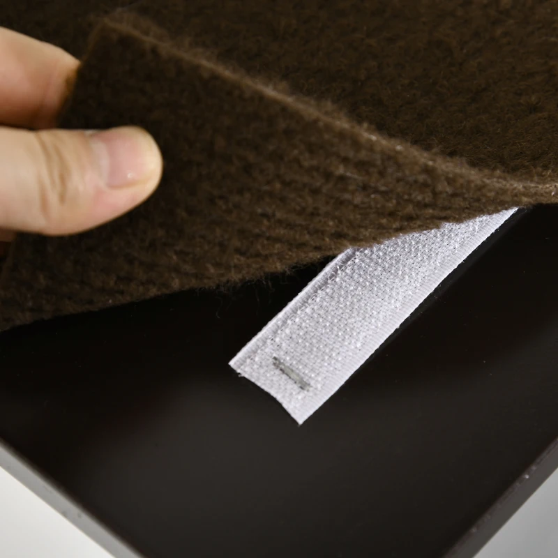 PawHut Wall-Mounted Cat Tree Climbing Playground with Curved Platform, Cozy House, Bridge, Stairs, and Perch - Modern Cat Tree for Climbing, Playing, Coffee Brown