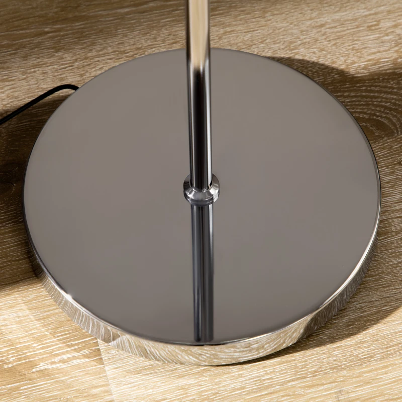 HOMCOM Ultra-Bright Floor Lamp with 180° Adjustable LED Lighting for Bedroom, Living Room Office, Tree Standing Lamp, 9.75" x 9.75" x 65"