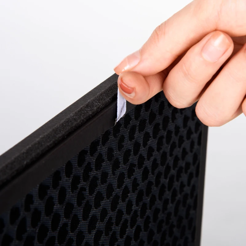 HOMCOM Air Purifier Filters Replacement for 823-033V80WT, 2-in-1 Cold Catalyst and Activated Carbon Filter, for Home, 1 Pack