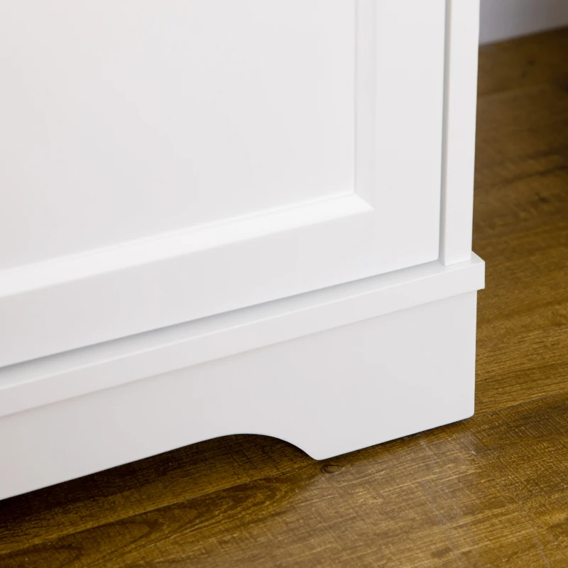 HOMCOM Modern Kitchen Sideboard Buffet Cabinet with Storage, Kitchen Island Dining Room Cabinet Living Room Furniture