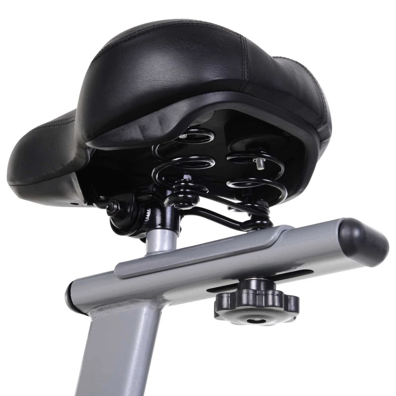 Soozier Magnetic Resistance Exercise Bike with LCD Monitor, Belt Drive Training Bicycle