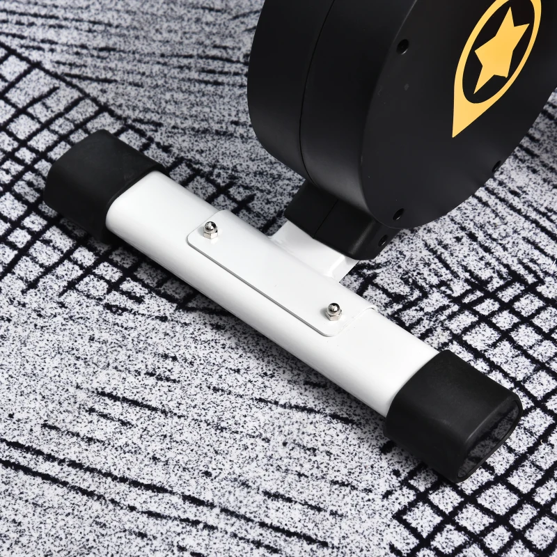 Soozier Upright Exercise Bike, 8-Level Magnetic Resistance Stationary Bike, Cardio Workout Equipment with Adjustable Seat, LCD Monitor and Phone Holder