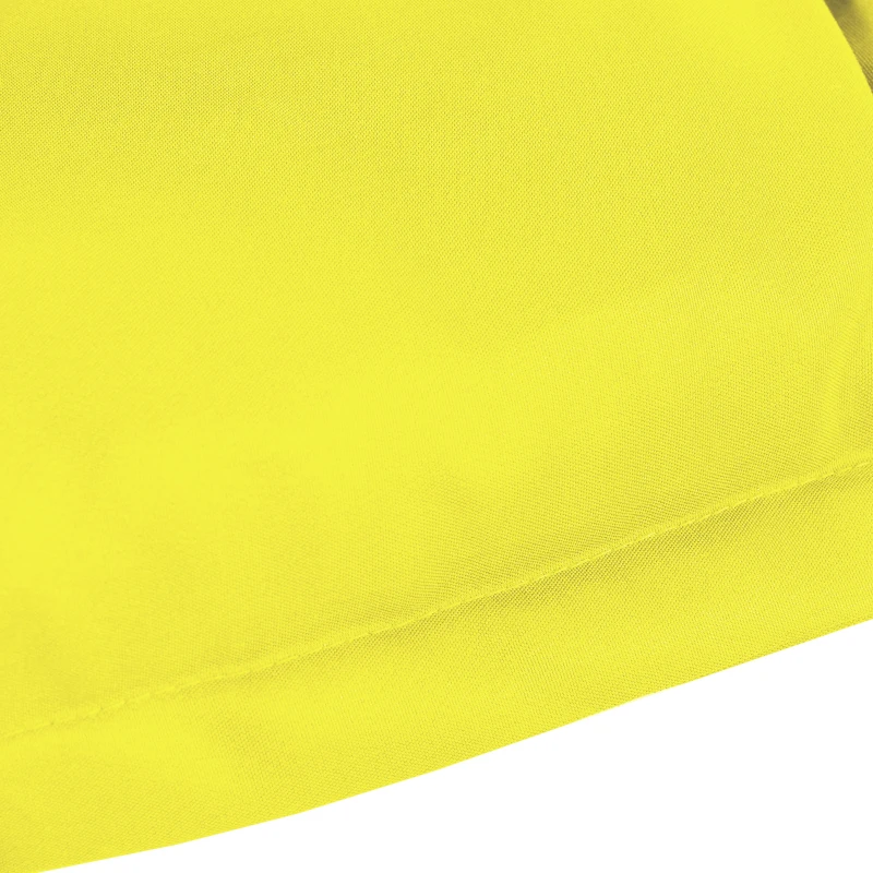 Outsunny Proch Swing Cushion, 40.5" x 40" x 4" Outdoor Bench Cushion with Backrest, 4" Thick Filling and String Ties, 2 Seater, Yellow