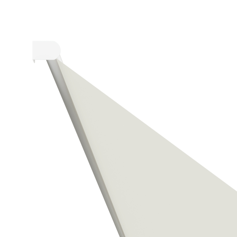 Outsunny 13' x 4' Retractable Awning, Garden Awnings for Doors and Windows with Easy Chain Operation and UV30+ Fabric, Sun Canopies for Patio, Deck, Balcony, and Yard, Beige