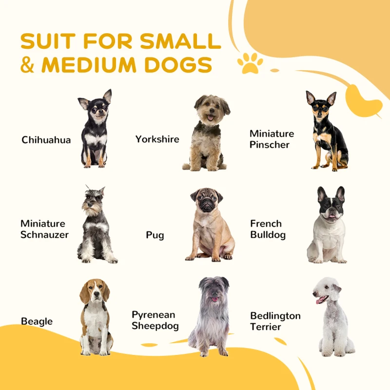 PawHut 33" - 60" x 31.5" Indoor & Outdoor Dog Playpen for Small & Medium Dogs, Dog Kennel Outdoor Playpen Dog Exercise Pen with Tall Height, Dog Run Enclosure