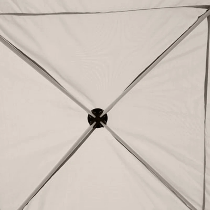 Outsunny 210D Oxford 10' x 10' Pop Up Canopy Tent with Netting, Instant Screen Room House, Tents for Parties, Height Adjustable, with Carry Bag, for Outdoor, Garden, Patio