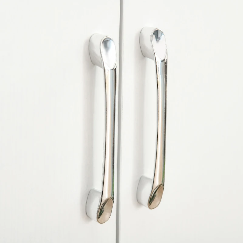 HOMCOM Farmhouse Kitchen Pantry Storage Cabinet with 4 Doors, Kitchen Cabinet with Shelves, White