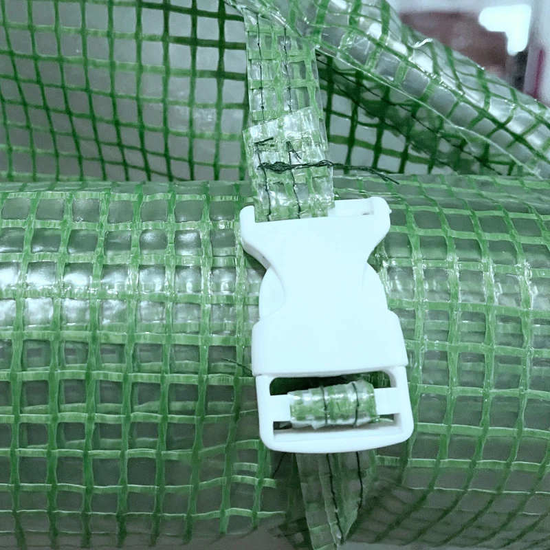 Outsunny 9.4' x 6.3' x 6.4' Steeple Walk-in Tunnel Greenhouse Garden Plant Seed Grow Tent Polythene with Windows and Door Green