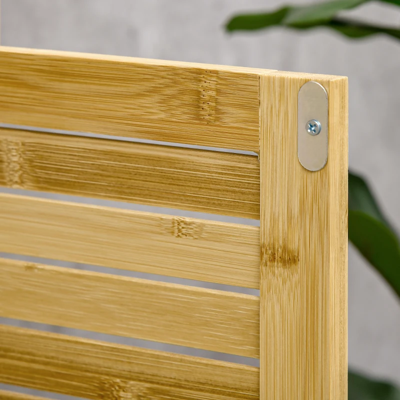 Freestanding Wooden Cabinet, Versatile Pantry Storage with Spacious Shelves, Natural Finish