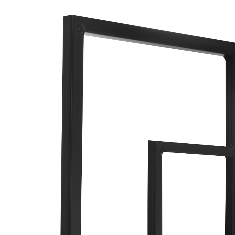 Outsunny 2 Pack Garden Trellis for Climbing Plants, Outdoor Metal Grid Panels for Roses, Vine Flower, Cucumber, Clematis, 72" Tall