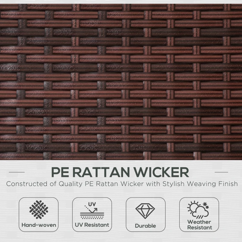 Outsunny Patio Chaise Set, Set Of 2 Folding Pool Lounge Chairs with Side Table, Outdoor PE Rattan Wicker, Cushion, Pillow for Beach, Beige