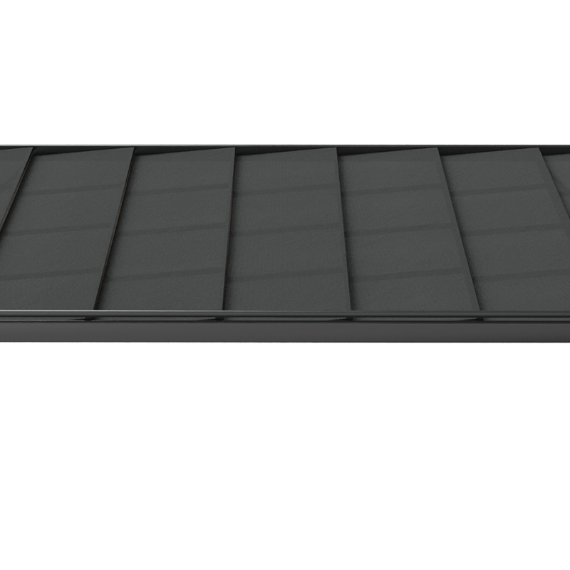 Outsunny Outdoor Louvered Pergola 9.7' x 8.2' Metal Patio Gazebo Sun Shade Shelter with Adjustable Breathable Mesh Roof, Grey