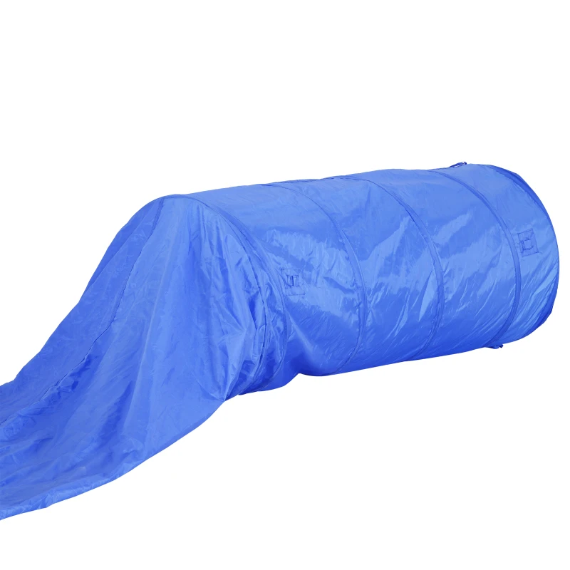 PawHut 16.4ft Dog Tunnel Portable Agility Training and/or Soft Crate Kennel Run Cage Outdoor Training and Exercise Equipment