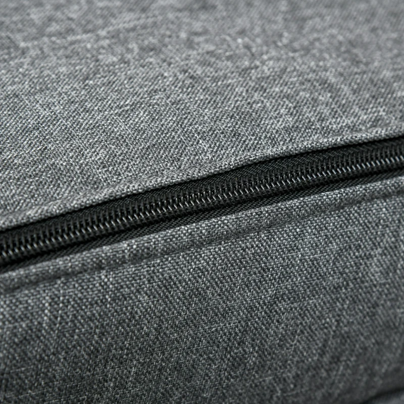 HOMCOM 360° Swivel Floor Chair, Folding Recliner Gaming Chair, Lazy Sofa Lounger with Adjustable Backrest Headrest, Thick Sponge Padding, Relaxing Reading, Light Grey