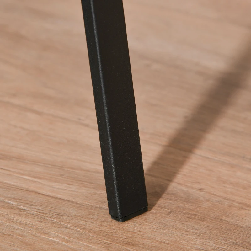 HOMCOM 71" Metal Free Standing Coat Rack Hat Hanger Garment Holder 9 Hooks with Shelf Entryway Hall Tree Stand for Clothes Hat Scarves Black