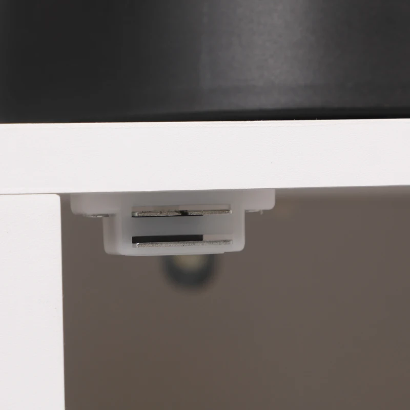 HOMCOM Kitchen Sideboard, Coffee Bar Cabinet, Buffet Cabinet with 4-Bottle Wine Rack, Glass Door and Adjustable Shelves, White