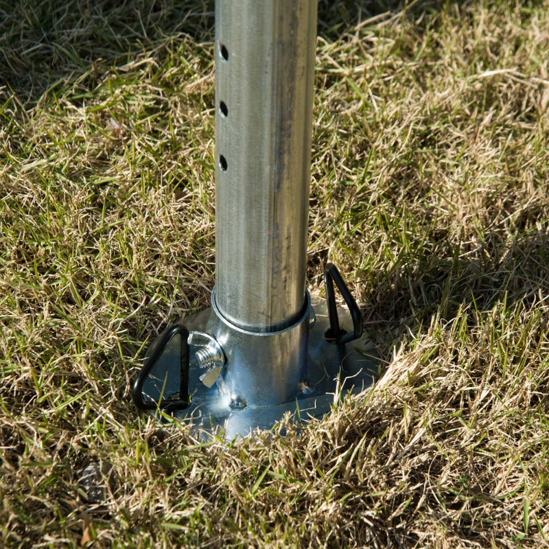 Outsunny 13 x 26 ft Heavy Duty Party Tent Outdoor Gazebo Wedding Tent Event Shelter Carport BBQ with Removable Sidewalls & Windows, Outside Waterproof Canopy for Parties, White