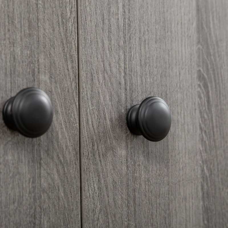 HOMCOM Coffee Bar Cabinet 9-Bottle Wine Rack and Adjustable Shelf, Sideboard Buffet Cabinet Wine Cabinet for Living Room