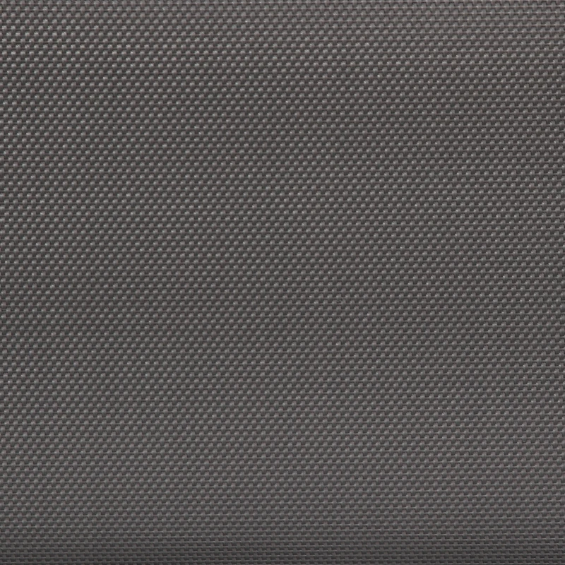 Outsunny Outdoor Chaise Lounge with Wheels, Five Position Recliner for Sunbathing, Suntanning, Steel Frame, Breathable Fabric for Beach, Yard, Patio, Gray