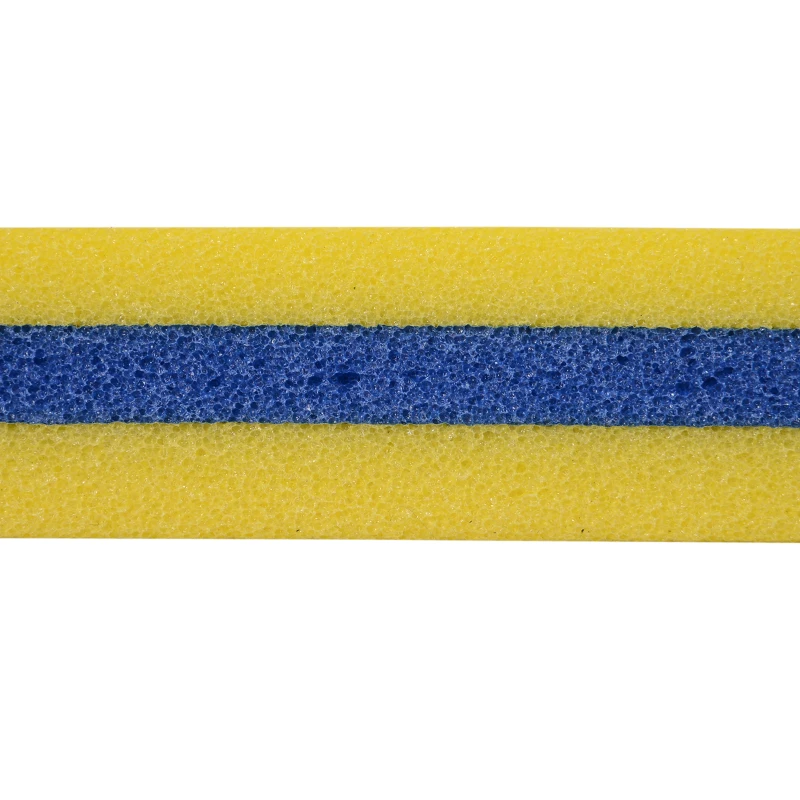 HOMCOM 10' x 5' Roll-Up Pool Float Pad for Lakes, Oceans, & Pools, Water Mat for Playing, Relaxing & Recreation, Yellow