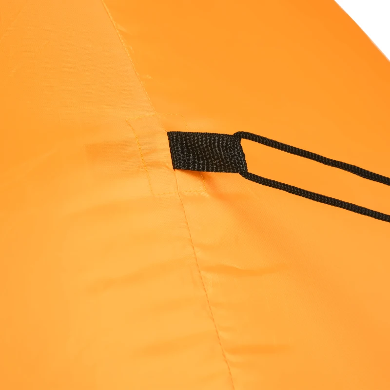 HOMCOM Giant 10FT Halloween Inflatables Pumpkin Archway, Outdoor Blow Up Yard Decoration with Build-in LED