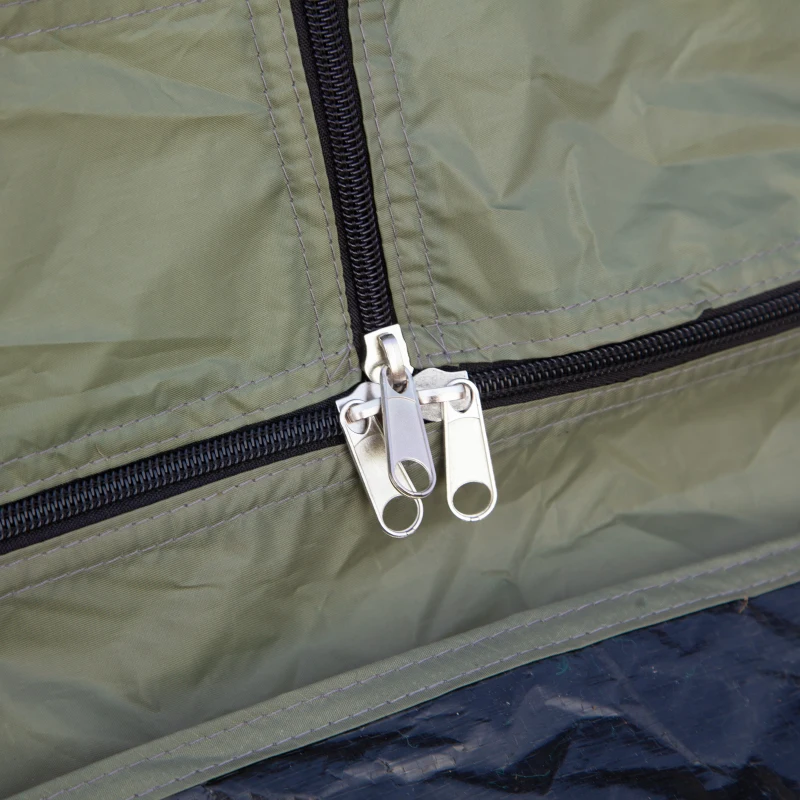 Outsunny 8-10 Person Screen House Room Instant Camping Canopy, Wind Resistant Hexagon Design Screen Shelter Family Tent, and Screened Mesh for Hiking, Hunting, Fishing, Army Green