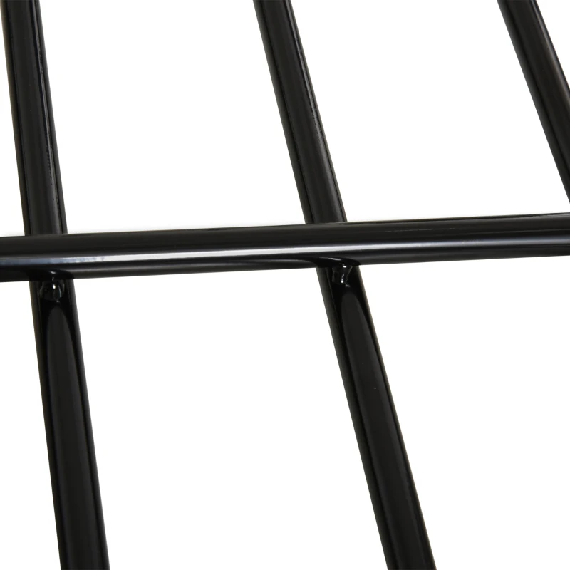 HOMCOM 64"/43" x 39" Car Roof Rack, Length Adjustable Roof Basket, Universal Rooftop Cargo Carrier Basket with U-bolts, 220 lbs Capacity