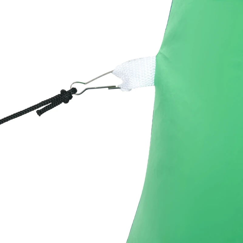 HOMCOM 7FT Inflatable Christmas Tree Decorations with Santa Claus and Penguin, Blow-Up Outdoor LED Christmas Decor