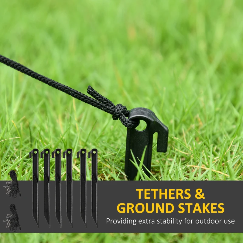 HOMCOM 9' Christmas Inflatables Outdoor Decorations Rocket Carrying Santa Claus, Elf, and Reindeer, Blow-Up LED Yard Christmas Decor, Waterproof