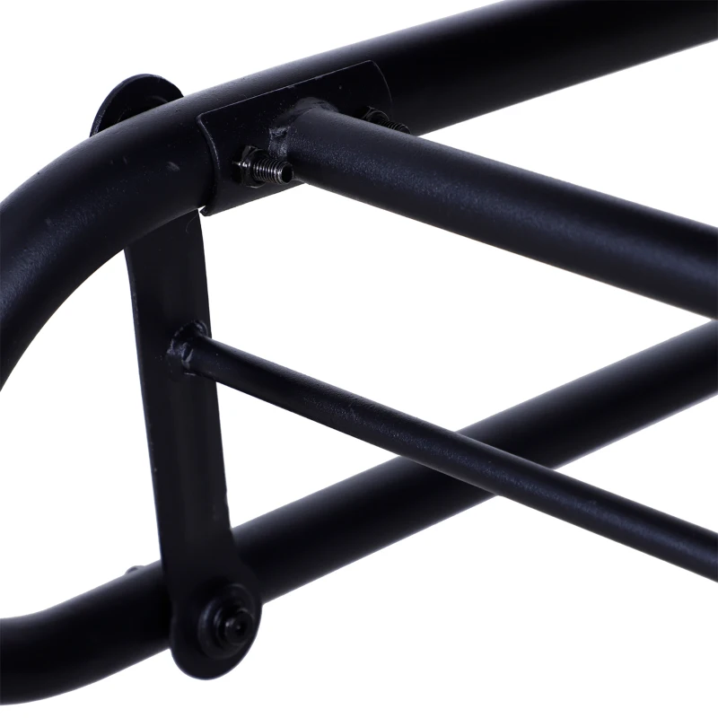 Outsunny Outdoor Glider Patio Rattan Swing Garden Bench Wicker Rocking Chair Steel Frame, for Garden, Backyard, Porch, Balcony 47" x 30" x 35"