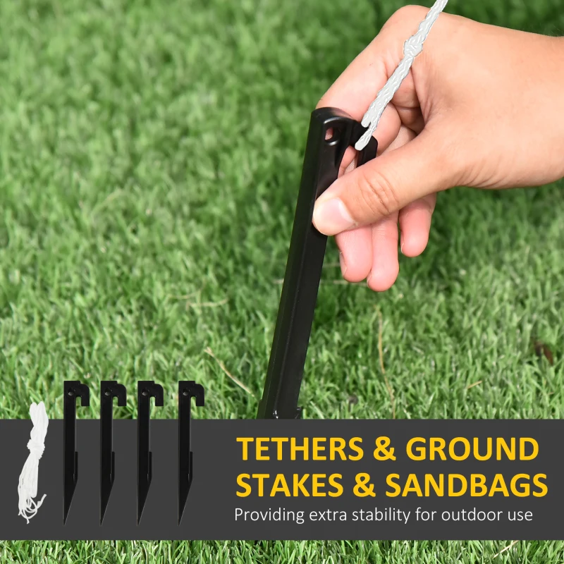 Outsunny 8' Halloween Inflatables Outdoor Decorations Ghost Tree with Cute Bats, Blow-Up Yard Decor with LED Display Indoor Outdoor for Garden, Lawn, Party, Holiday