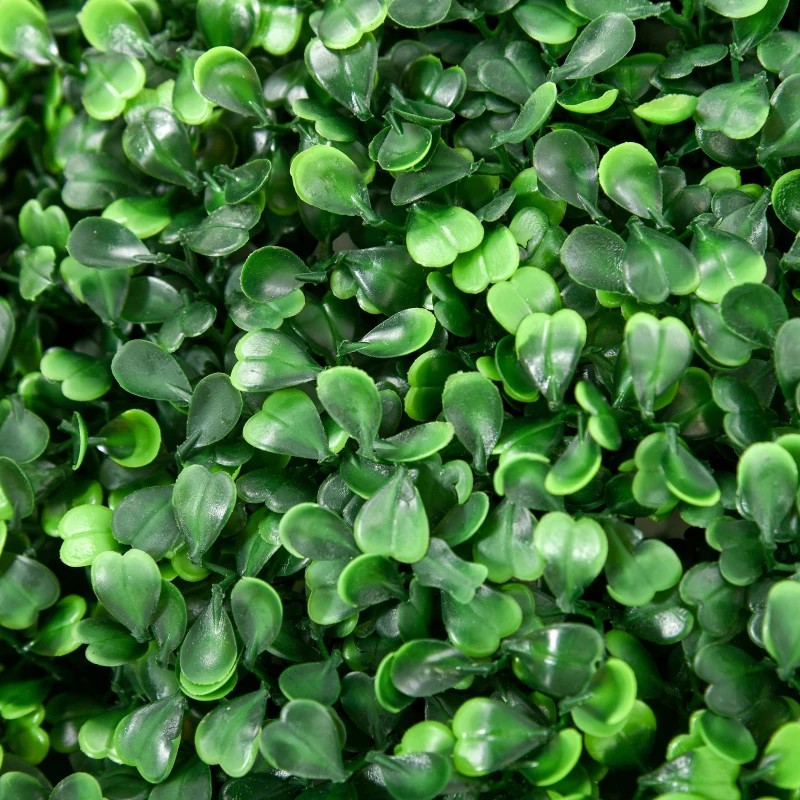 HOMCOM 2 Pack Artificial Tree Boxwood Topiary Balls, 19.75 Inch