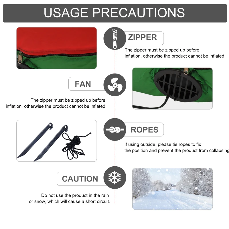 HOMCOM 7' Inflatable Christmas Santa in Sleigh Reindeer LED Lighted Decoration