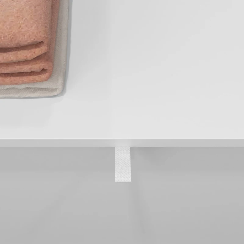 HOMCOM Modern Storage Chest, 31.5" Toy Storage Box with Flip-Top Lid and 2 Safety Hinges for Entryway, Living Room