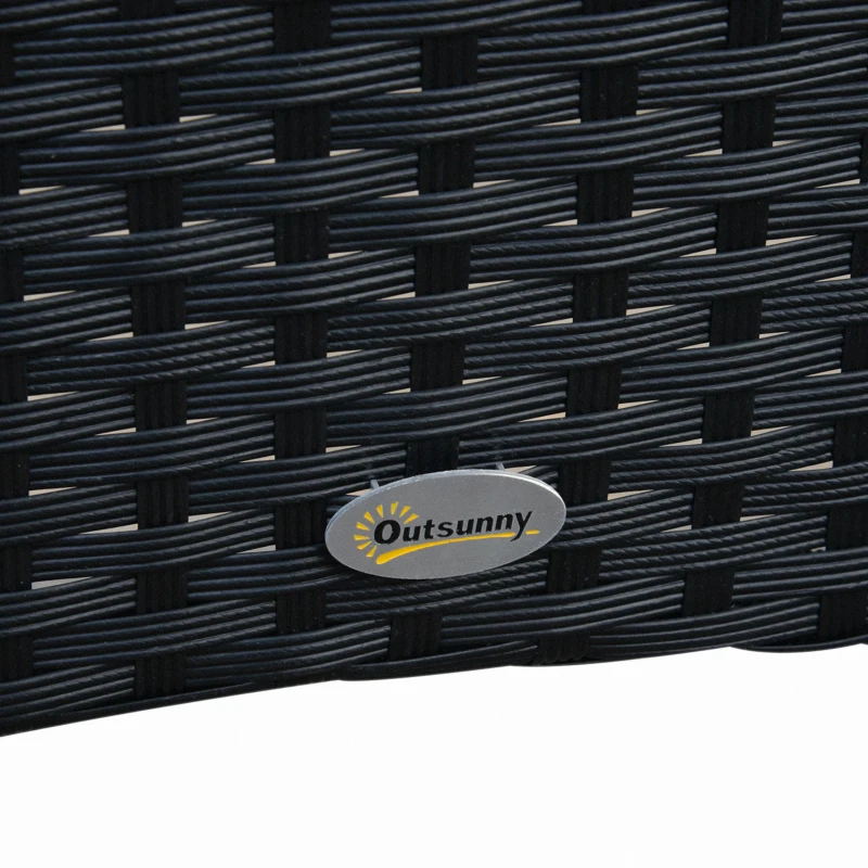 Outsunny Garden Dining Set with Cushions