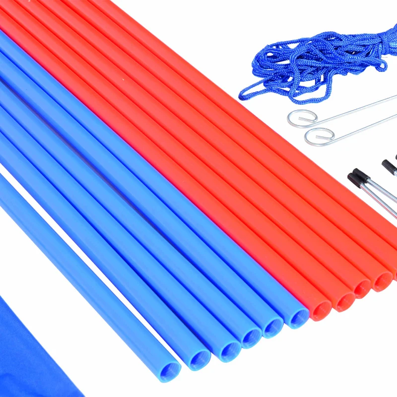 PawHut Dog Agility Equipment Set, Portable Dog Agility training equipment for Outdoor Play Run