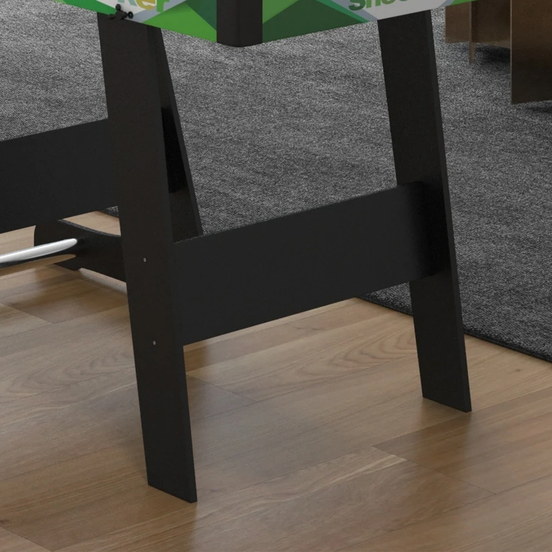 Soozier 41" Mini Pool Table Set Folding Billiard Table with 2 Cues, 16 Balls, Chalk, Triangle, Brush, Green