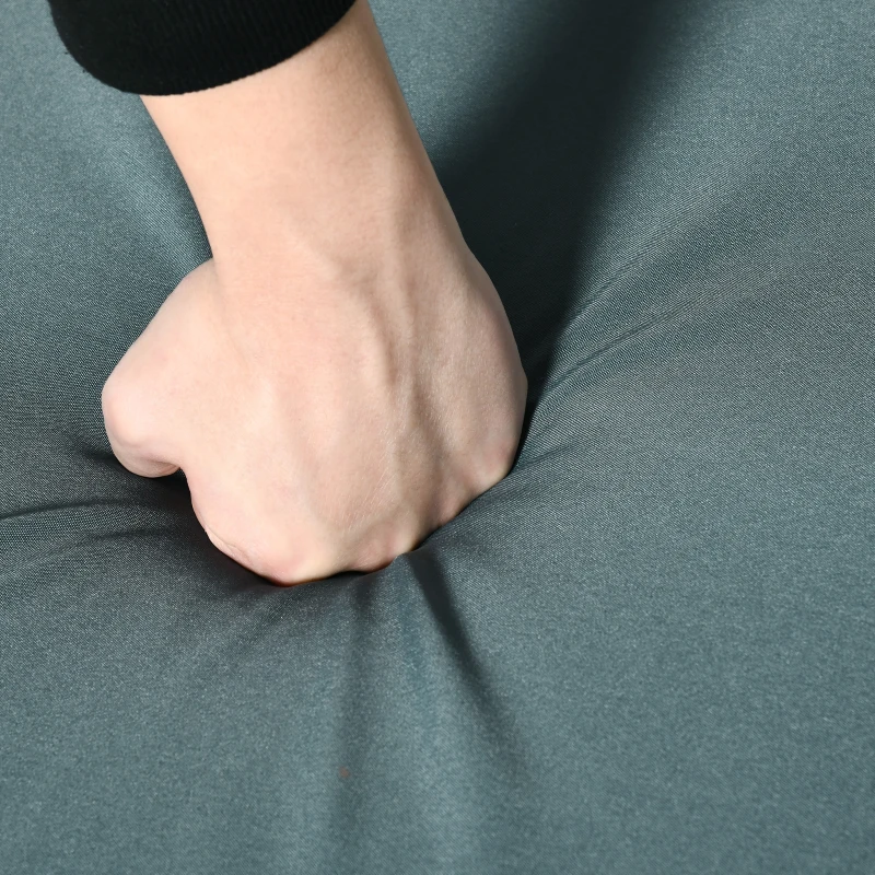 Outsunny Outdoor PE Rattan Rocking Chair, Garden Glider Rocking Chair, Wicker Patio Chair Set with Armrest and Cushion, Grey