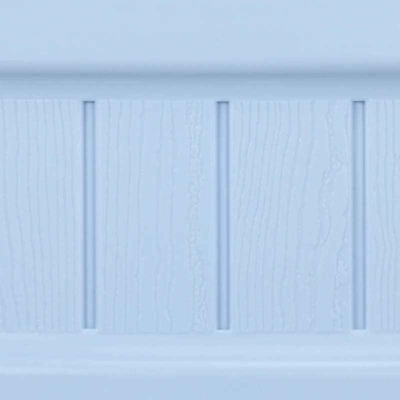 Outsunny Kids Outdoor Sandbox with Cover, Bottom Fabric Liner, for 3-12 Years, Light Blue