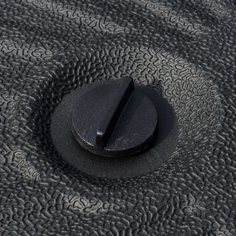 Outsunny 48 lb Heavy Duty Patio Umbrella Base, Water Filled Market Umbrella Stand with Steel Pole for Outdoor, Backyard, Black