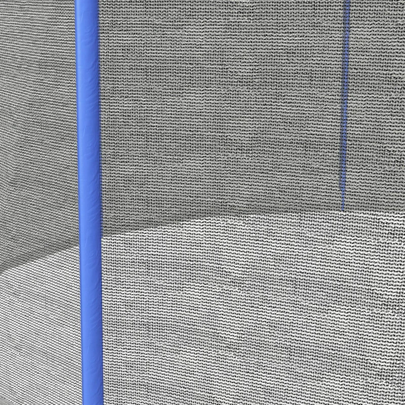 Soozier Trampoline Net Enclosure, Trampoline Netting Replacement with Zippered Entrance for 12ft Round Trampoline