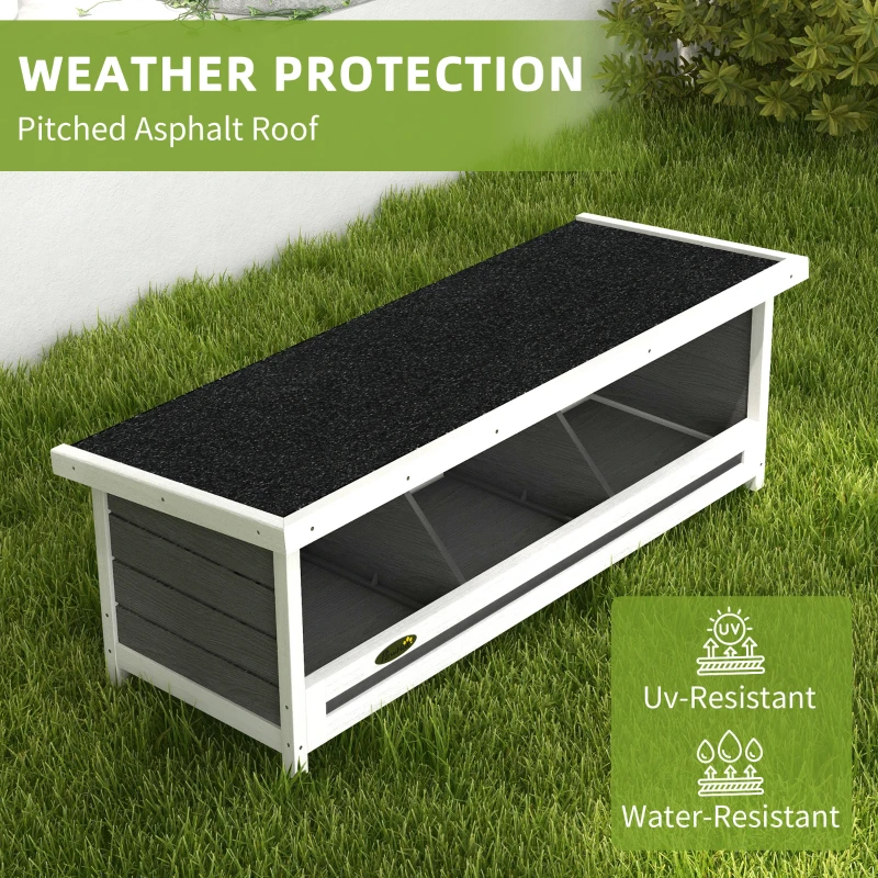 PawHut Nesting Boxes for Chickens, Chicken Coop Accessories with Asphalt Roof for Indoor Outdoor Use, Up to 3 Hens